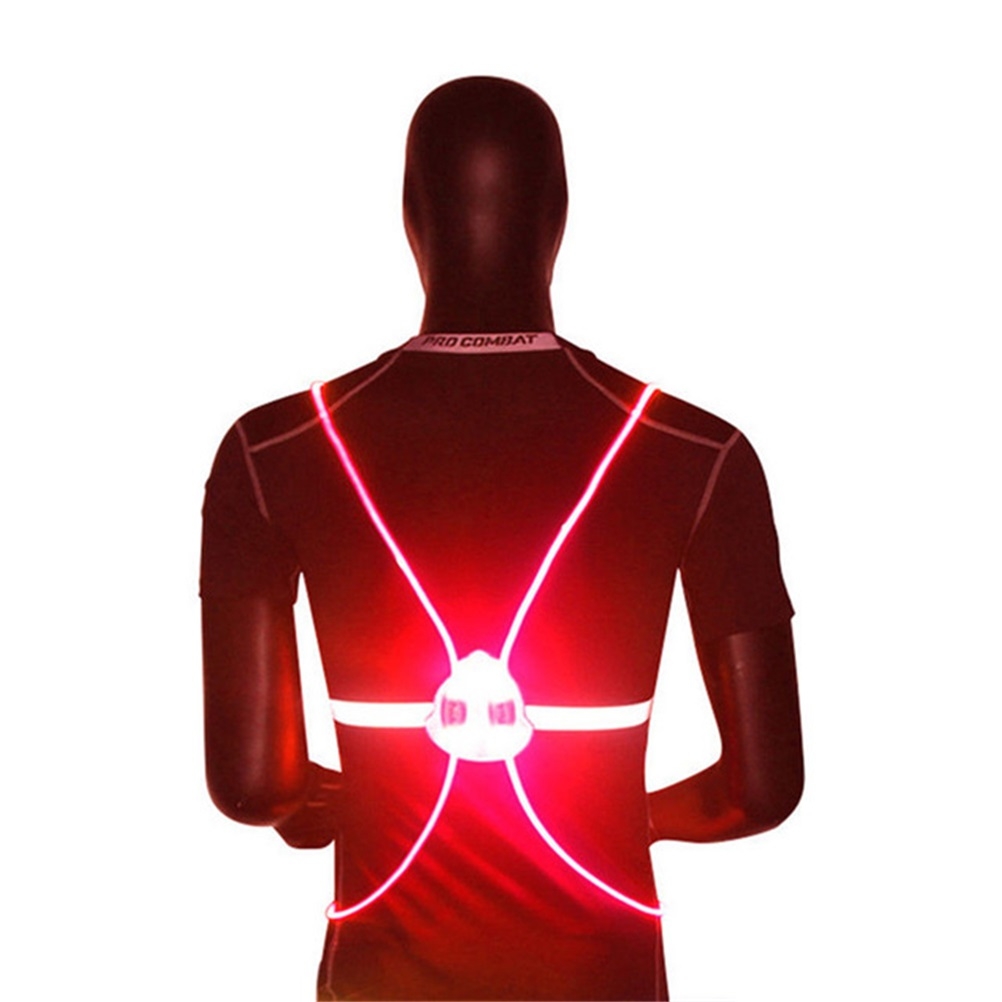 Reflective Cycling Vest - Светоотражающий жилет с LED-подсветкой 360° для