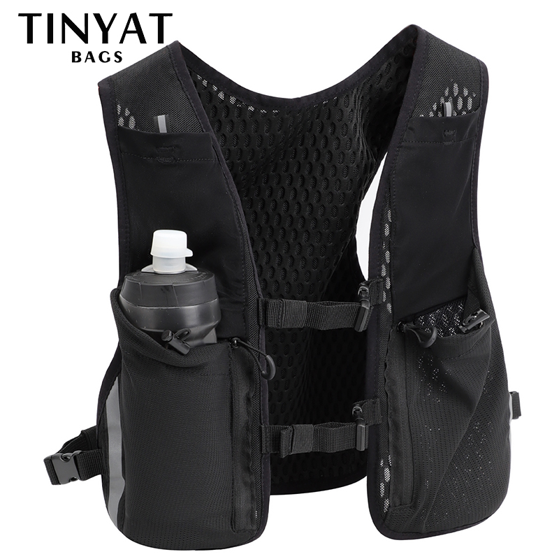 Reflective Cycling Vest - TINYAT Светоотражающая многофункциональная сумка-жилет для мужчин