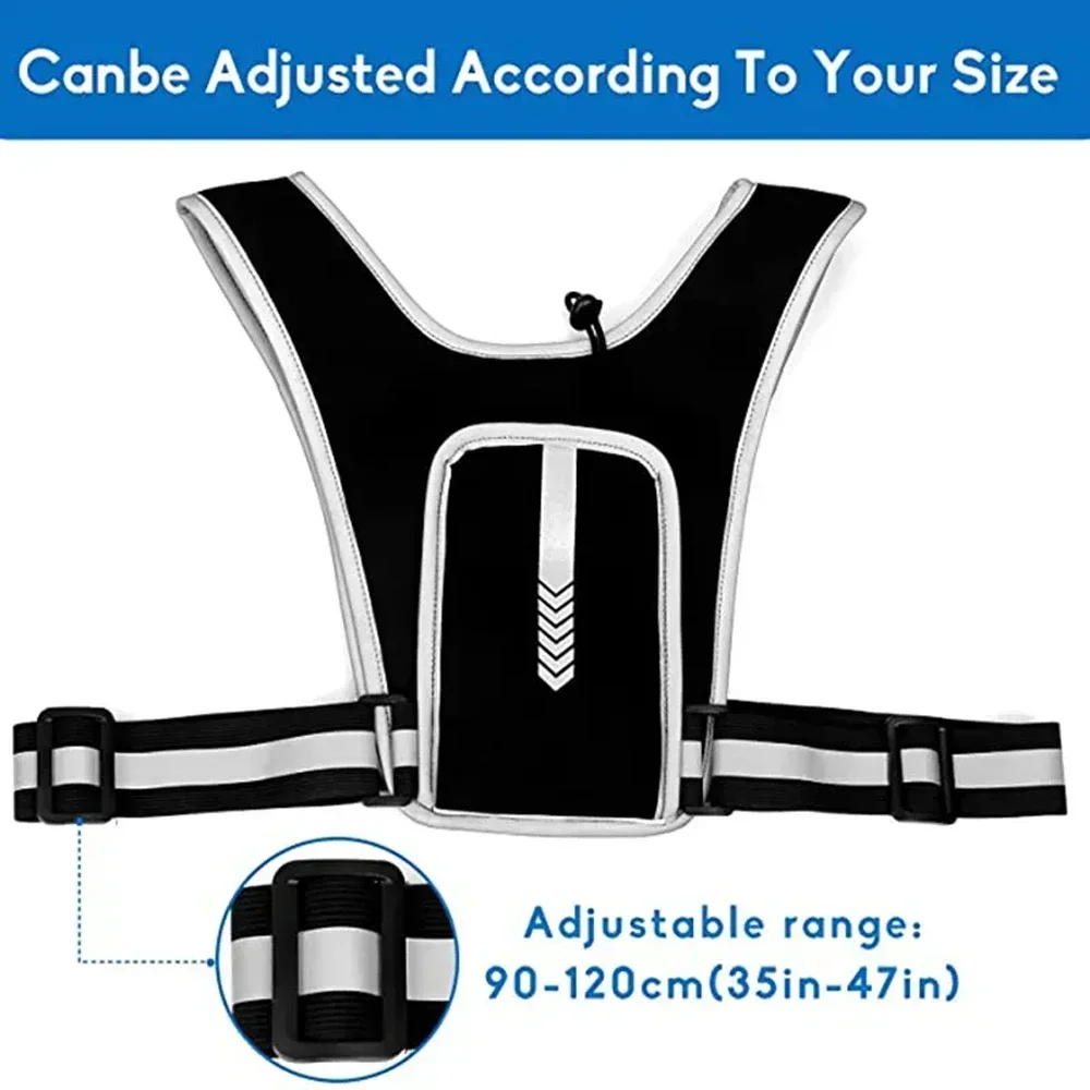 Светоотражающий жилет для бега – обзор и цена Reflective Cycling Vest