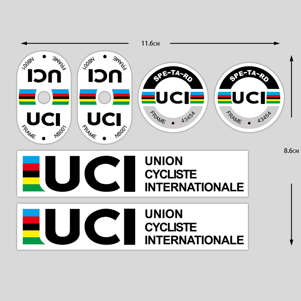 Наклейки на раму велосипеда UC – обзор и цена Aero Cycling Helmet