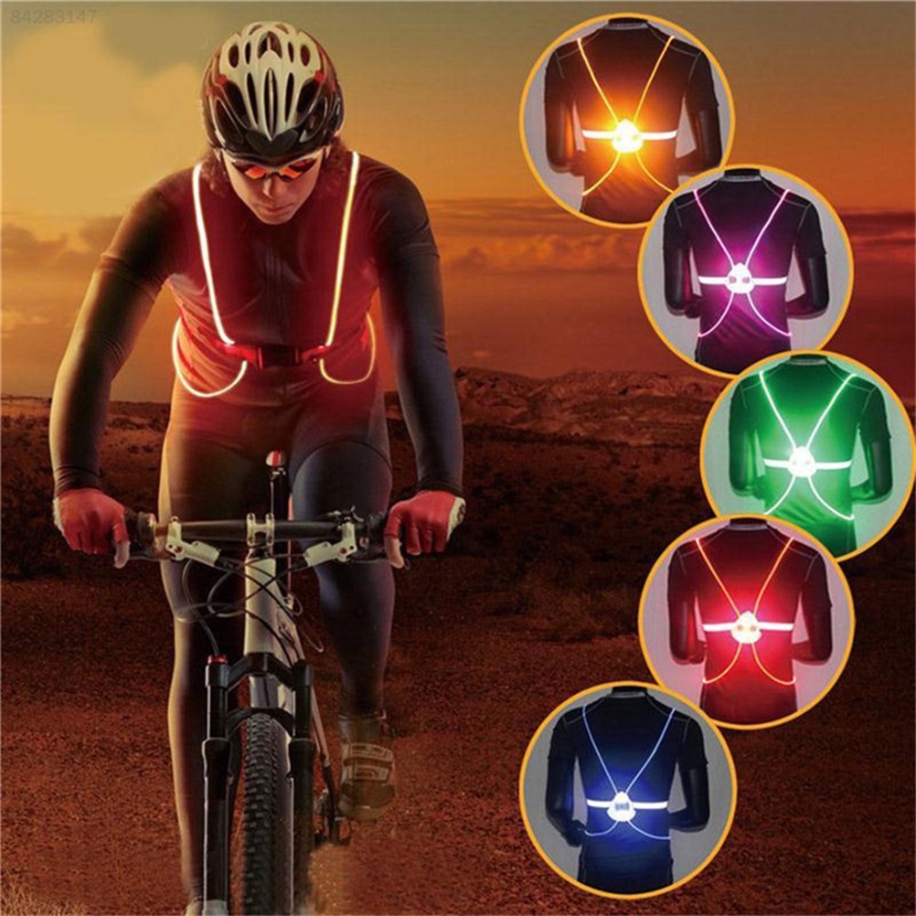 Светоотражающий жилет с LED-по – обзор и цена Reflective Cycling Vest