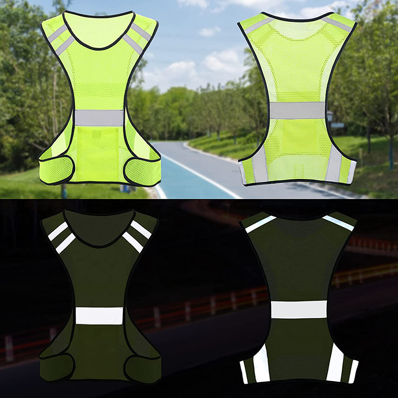 Флуоресцентный сетчатый светоо – обзор и цена Reflective Cycling Vest