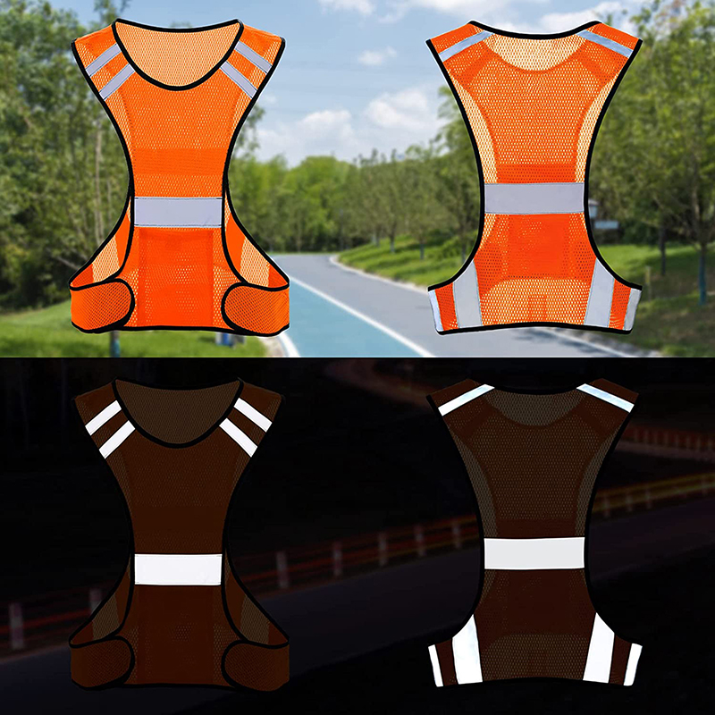 Флуоресцентный сетчатый светоо – обзор и цена Reflective Cycling Vest