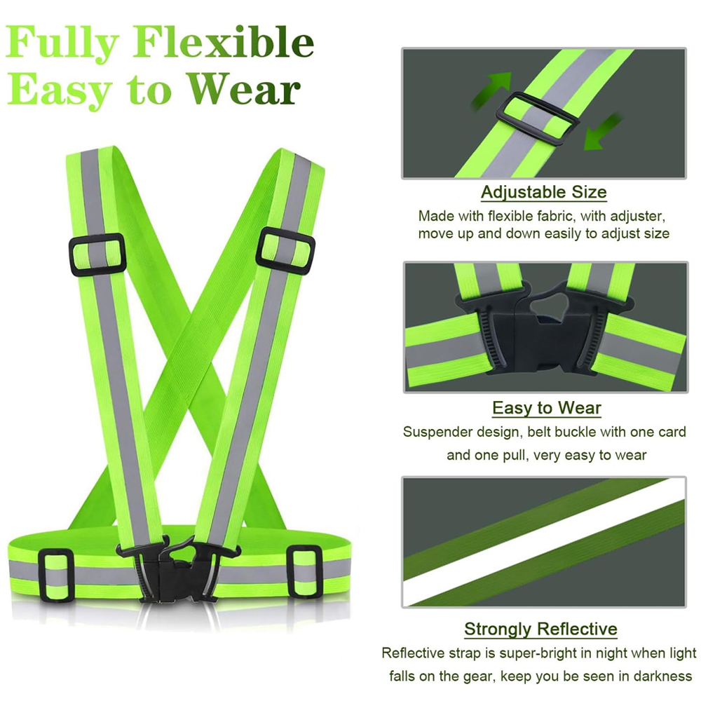 1 шт., жилет для ночного бега, – обзор и цена Reflective Cycling Vest