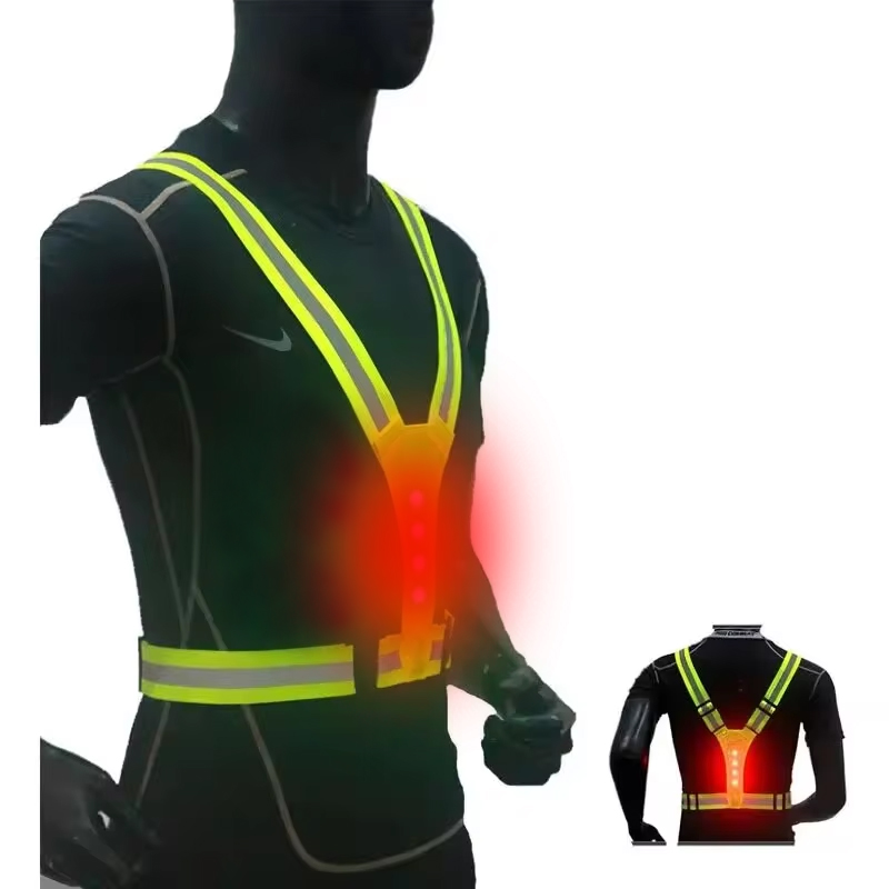 Светодиодный жилет для бега, с – обзор и цена Reflective Cycling Vest