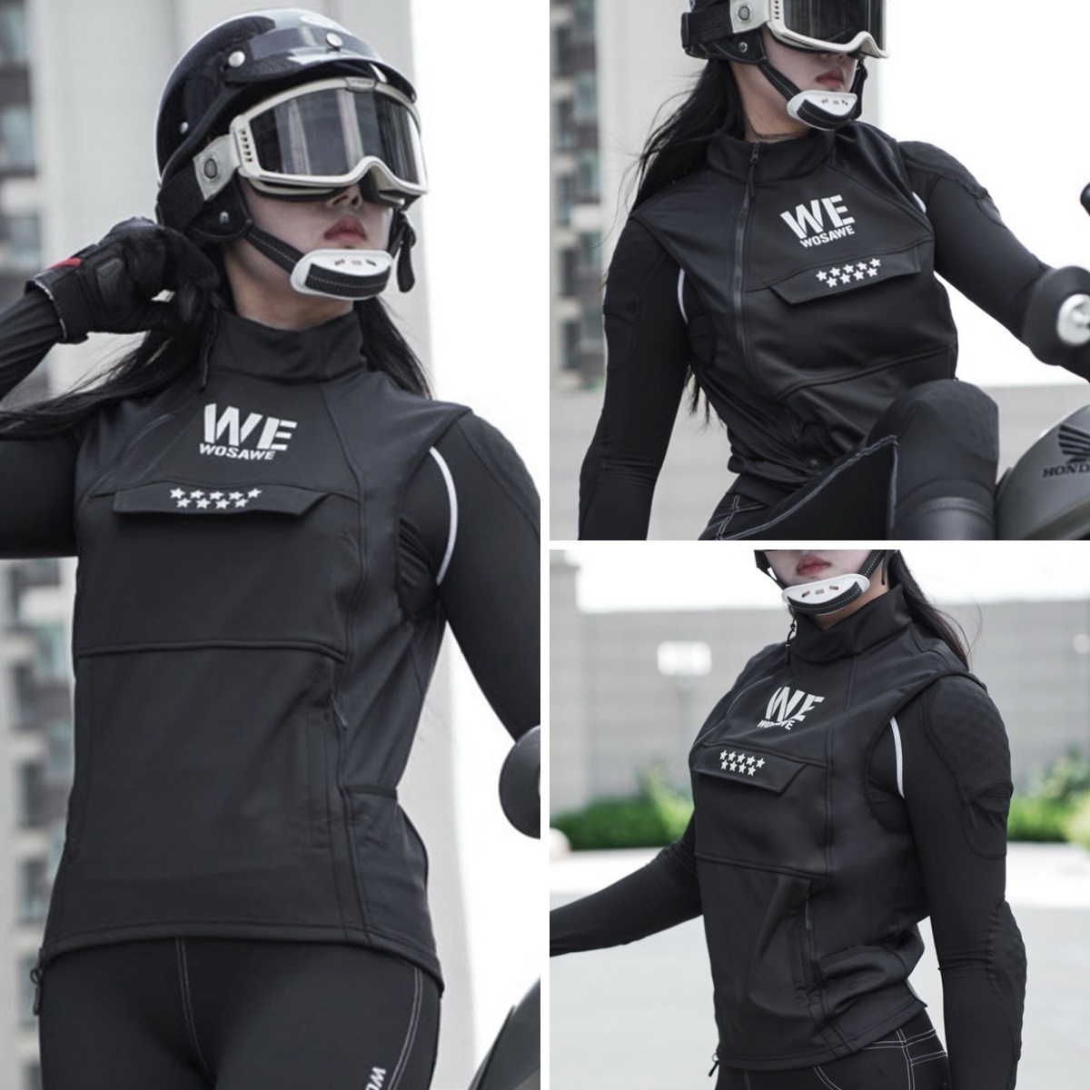 WOSAWE зимний мотоциклетный жи – обзор и цена Reflective Cycling Vest